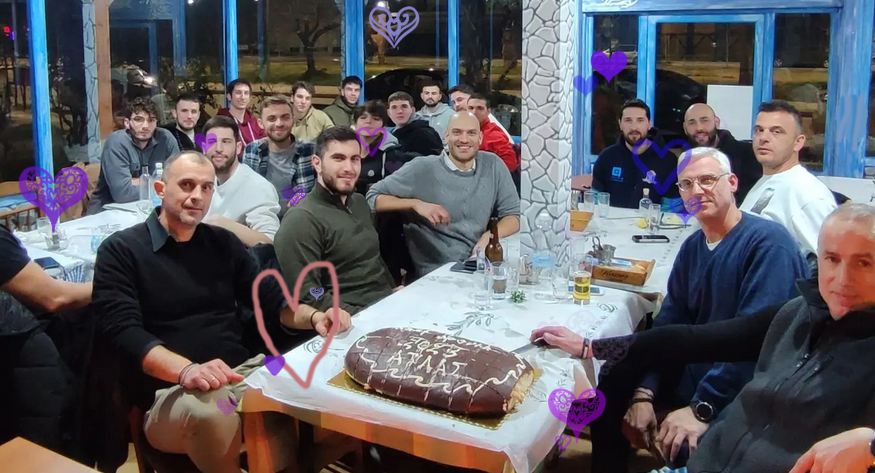 New year's eve celebration! Cake included.